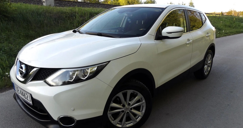 Nissan Qashqai cena 54900 przebieg: 104000, rok produkcji 2016 z Biały Bór małe 277